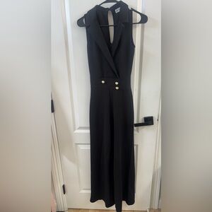 Almost Famous Classy Black Pants Jumpsuit